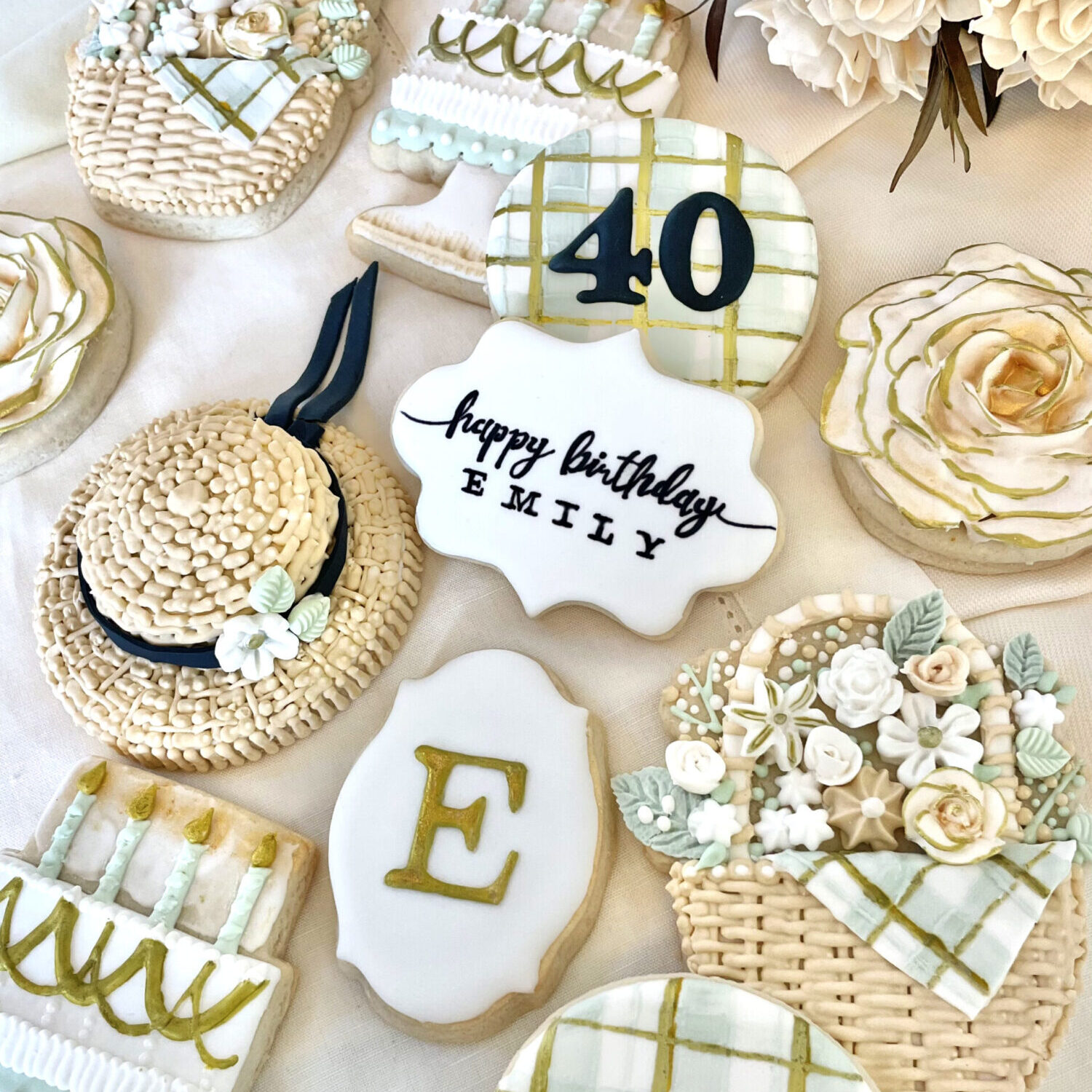 Custom cookies example on Home Page
